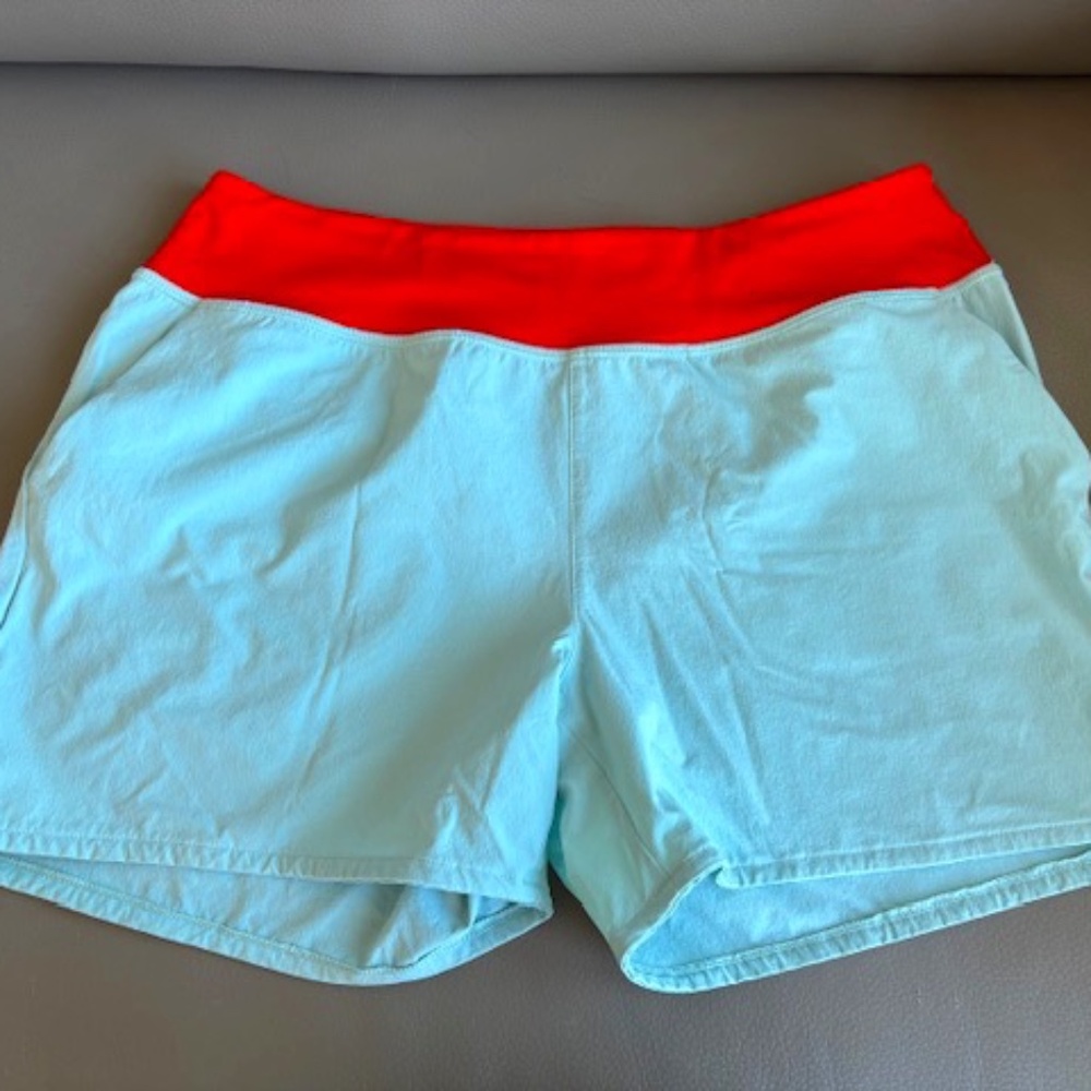 COTOPAXI Vamos sz XS (S) Women's Hybrid shorts light blue with red mid-rise
